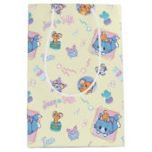 Anime Tom, Jerry, en Tuffy Playtime Pattern Medium Cadeauzakje (Voorkant)