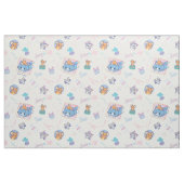 Anime Tom, Jerry, en Tuffy Playtime Pattern Stof (Fat Quarter)