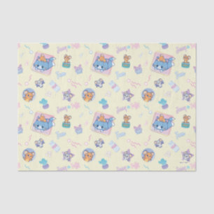 Anime Tom, Jerry, en Tuffy Playtime Pattern Tissuepapier