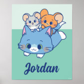 Anime Tom, Jerry en Tuffy Poster (Voorkant)