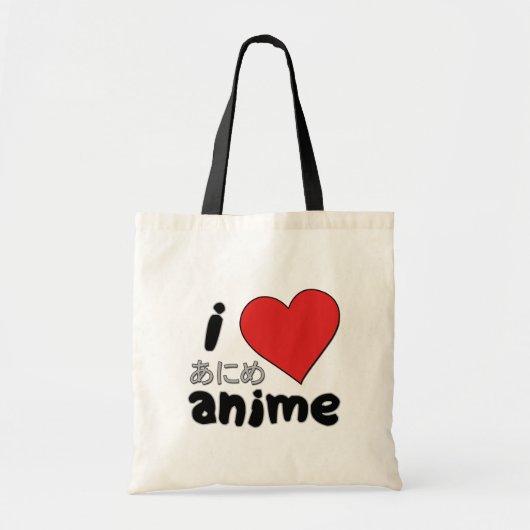 Anime Tote Bag (Voorkant)