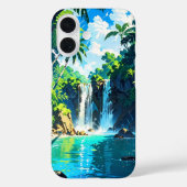 Anime Tropical Island Ontsnapping Case-Mate iPhone Case (Achterkant)