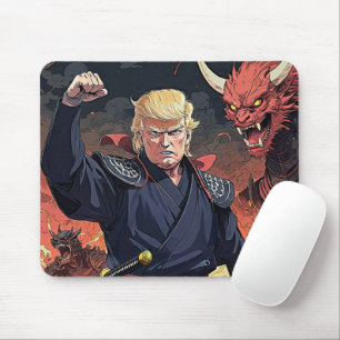 Anime Trump - vuist omhoog Muismat