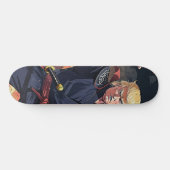 Anime Trump - vuist omhoog Skateboard (Horizontaal)