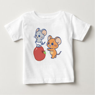 Anime Tuffy en Jerry Apple aan het rollen