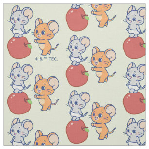Anime Tuffy en Jerry Apple aan het rollen Stof
