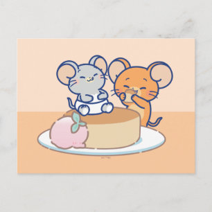 Anime Tuffy en Jerry Cheesecake Briefkaart
