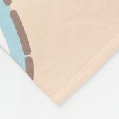 Anime Tuffy en Jerry Cheesecake Fleece Deken (Hoek)