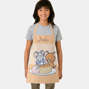 Anime Tuffy en Jerry Cheesecake Schort
