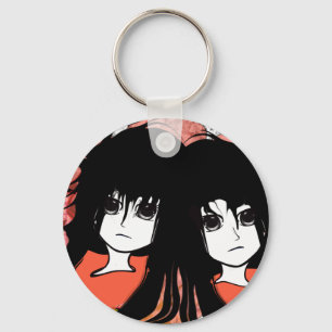 Anime Twins Sleutelhanger