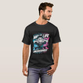 Anime Unleashed grafisch T-shirt (Voorkant volledig)