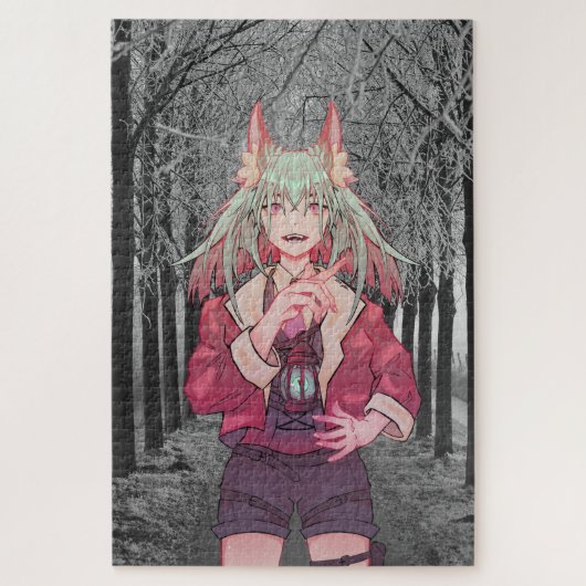 Anime, V Tuber VTuber, snow Legpuzzel (Verticaal)