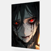 Anime Vampire aux Yeux Rouges Sombres (Angle)