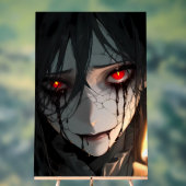 Anime Vampire aux Yeux Rouges Sombres (Neutre)