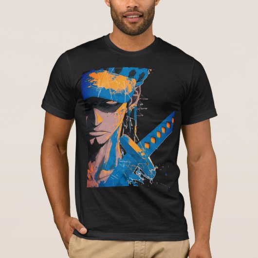 Anime Vibes Unleashed – Streetwear Edition T-shirt (Voorkant)