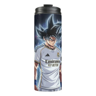 Anime Voetbalster Aangepaste Tumbler Thermosbeker