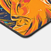 Anime Vrouw Warrior (Onna-musha) Bureaumat (Hoek)