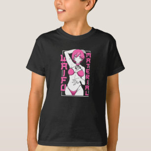 Anime Waifu Material Japans Anime Lover T-shirt