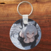anime waifu sleutelhanger (Voorkant)