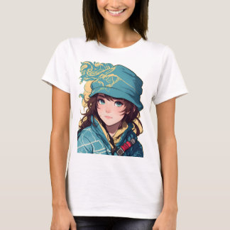 Anime Wandelaarster Ella Bergavontuur T-Shirt