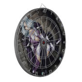 Anime Warrior Girl Dartbord (Voorkant Links)
