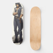 Anime Wolf Zaddy Skateboard (Voorkant)