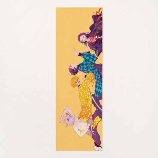 Anime yoga mat (Voorkant)