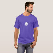 AnimeLab T-Shirt - Lab-technicus - Paars (Voorkant volledig)