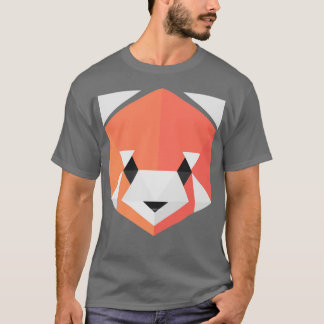 Animinerood Panda geel T-shirt