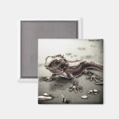 ANIML0017 Hagedis Magneet (Voorkant / Achterkant)