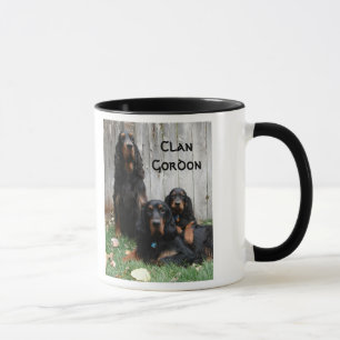 Animo Non Astutia, Gordon Setter Mug en Céramique