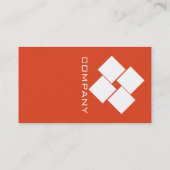 Animosité - carte de visite moderne (Dos)