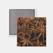 Anise Stars Pattern Magneet (Voorkant / Achterkant)