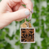 Anise Stars Pattern Sleutelhanger (Hand)