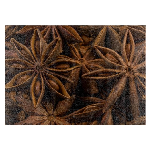 Anise Stars Pattern Snijplank (Voorkant)