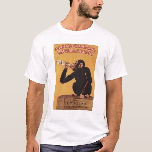 Anisetta Evangelisti Liquore da Dessert T-shirt (Voorkant)