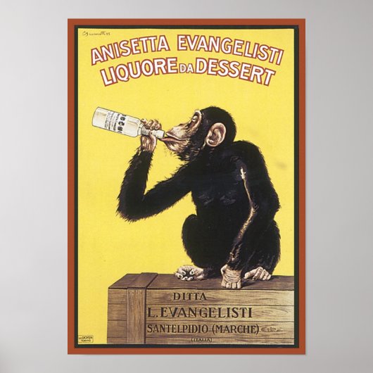 Anisetta Evangelisti Poster (Voorkant)