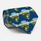 Anishinaabe (pijlpunt) stropdas (Opgerold)