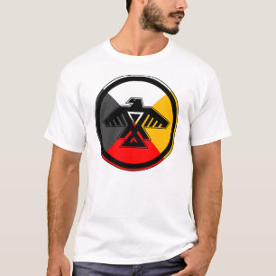 Anishinabek Dodem & 4 Richtingen T-Shirt