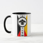 Anishinabek Dodem et tasse de 4 directions (Gauche)
