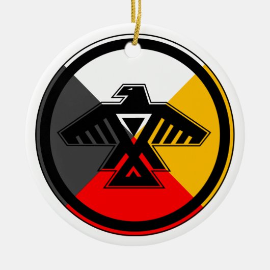 Anishinabek Nation Keramisch Ornament (Voorkant)