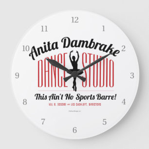 Anita Damfrein Dance Studio Grande horloge