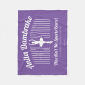 Anita Damremdance Studio Fleece Deken (Voorkant)