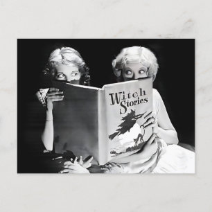 Anita Page & Gwen Lee Movie Stars, Halloween Foto Briefkaart