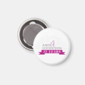 Anita's 15th Anniversary Magnet (Recto/Verso)