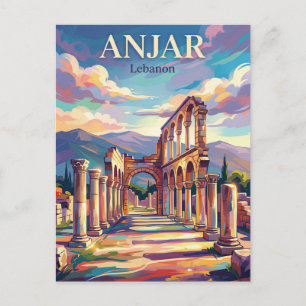 Anjar Libanon Briefkaart
