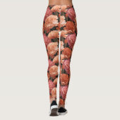 Anjer Bloem Rennende Anjer Esthetiek Voor Leggings (Achterkant)