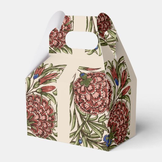 Anjer Bloem Tegel Antiek Rustieke Kunst Bedankdoosjes (Achterkant)