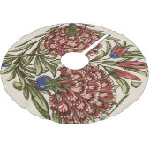 Anjer Bloem Tegel Antiek Rustieke Kunst Kerstboom Rok (Gekanteld)