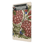 Anjer Bloem Tegel Antiek Rustieke Kunst Mini Klembord (Angled2)